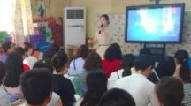 凤城新荷幼儿园开展“家庭教育阳光云课堂”巡讲活动